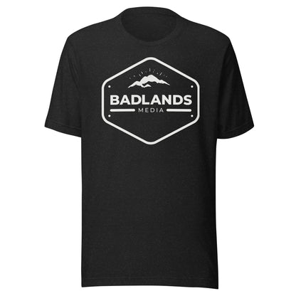 Badlands Hexagon Unisex T-Shirt with white logo