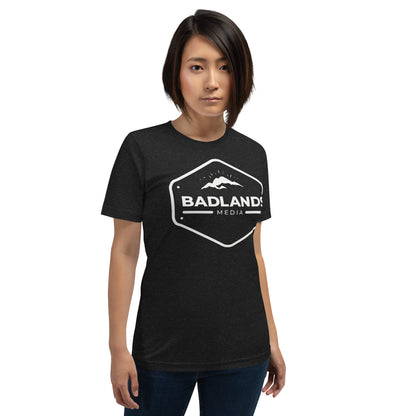 Badlands Hexagon Unisex T-Shirt with white logo