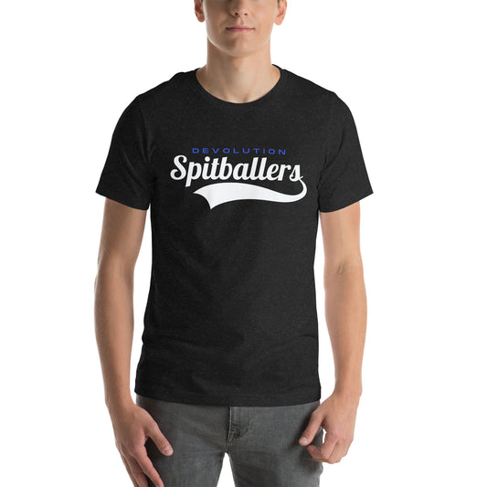 Spitballers Unisex t-shirt (white logo)