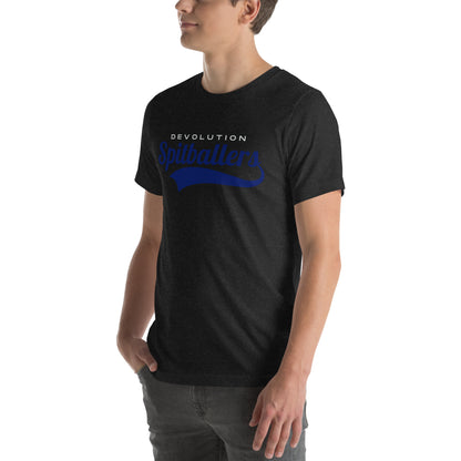 Spitballers Unisex t-shirt (blue logo)