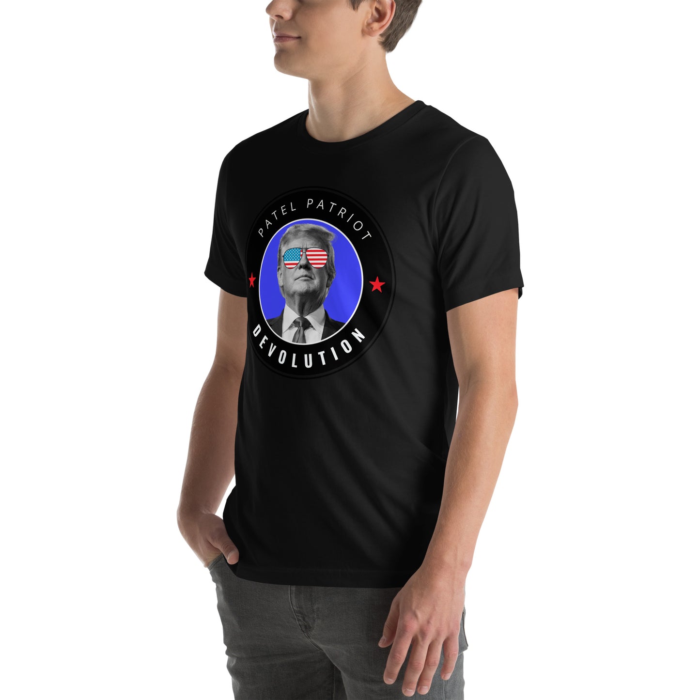 Trump Devolution Unisex t-shirt (darker colors)
