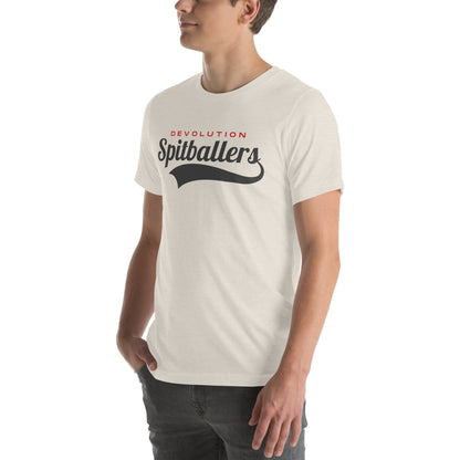 Spitballers Unisex t-shirt (dark logo)