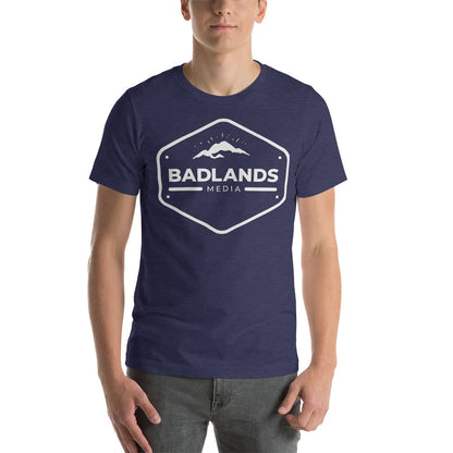 Badlands Hexagon Unisex T-Shirt with white logo