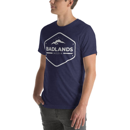 Badlands Hexagon Unisex T-Shirt with white logo