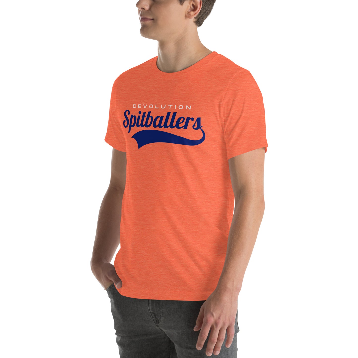 Spitballers Unisex t-shirt (blue logo)