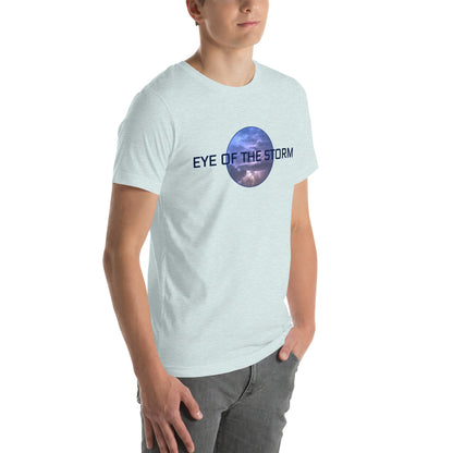 Eye of the Storm Unisex t-shirt (dark logo)