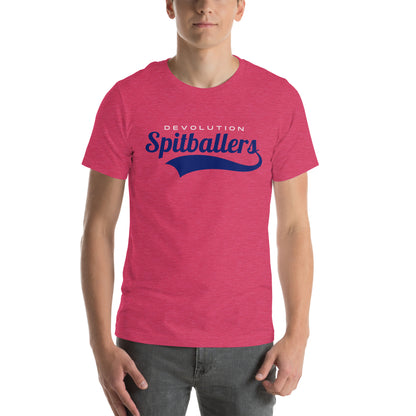 Spitballers Unisex t-shirt (blue logo)