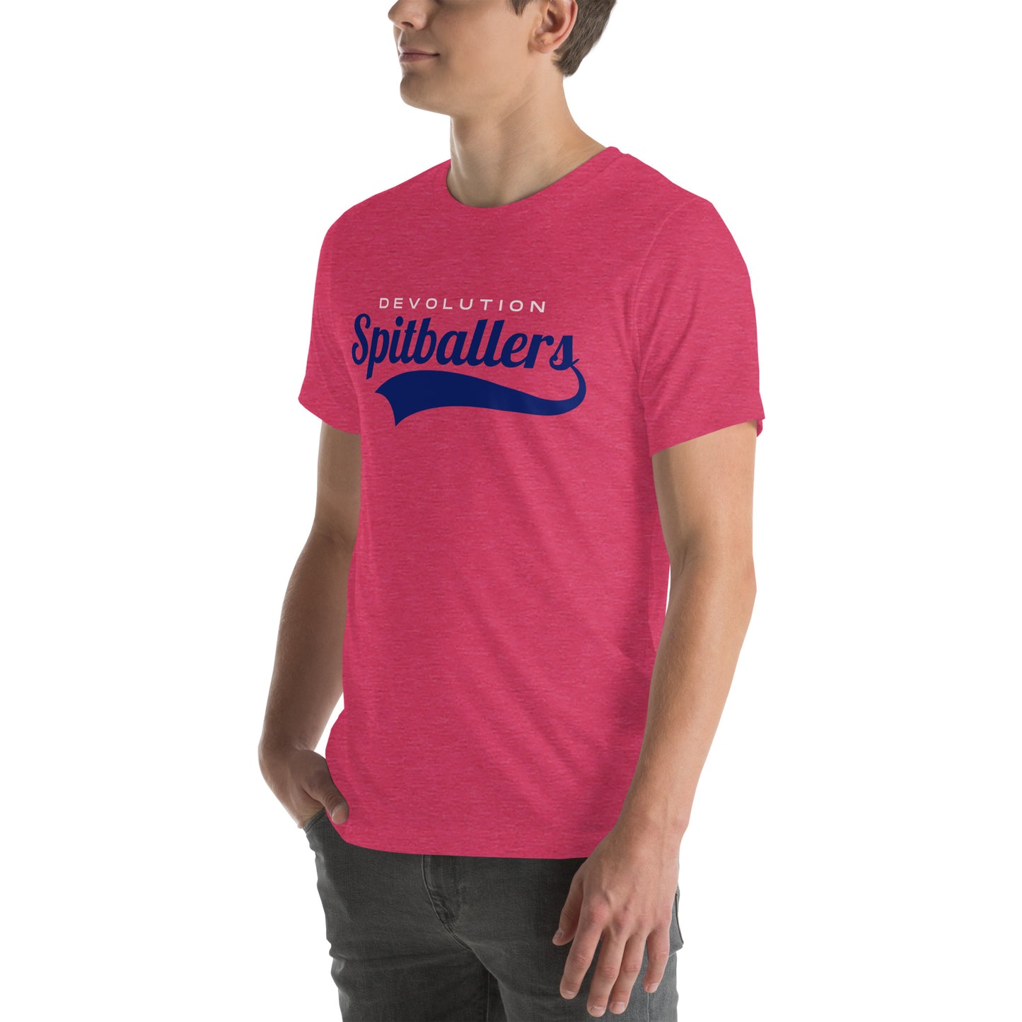 Spitballers Unisex t-shirt (blue logo)