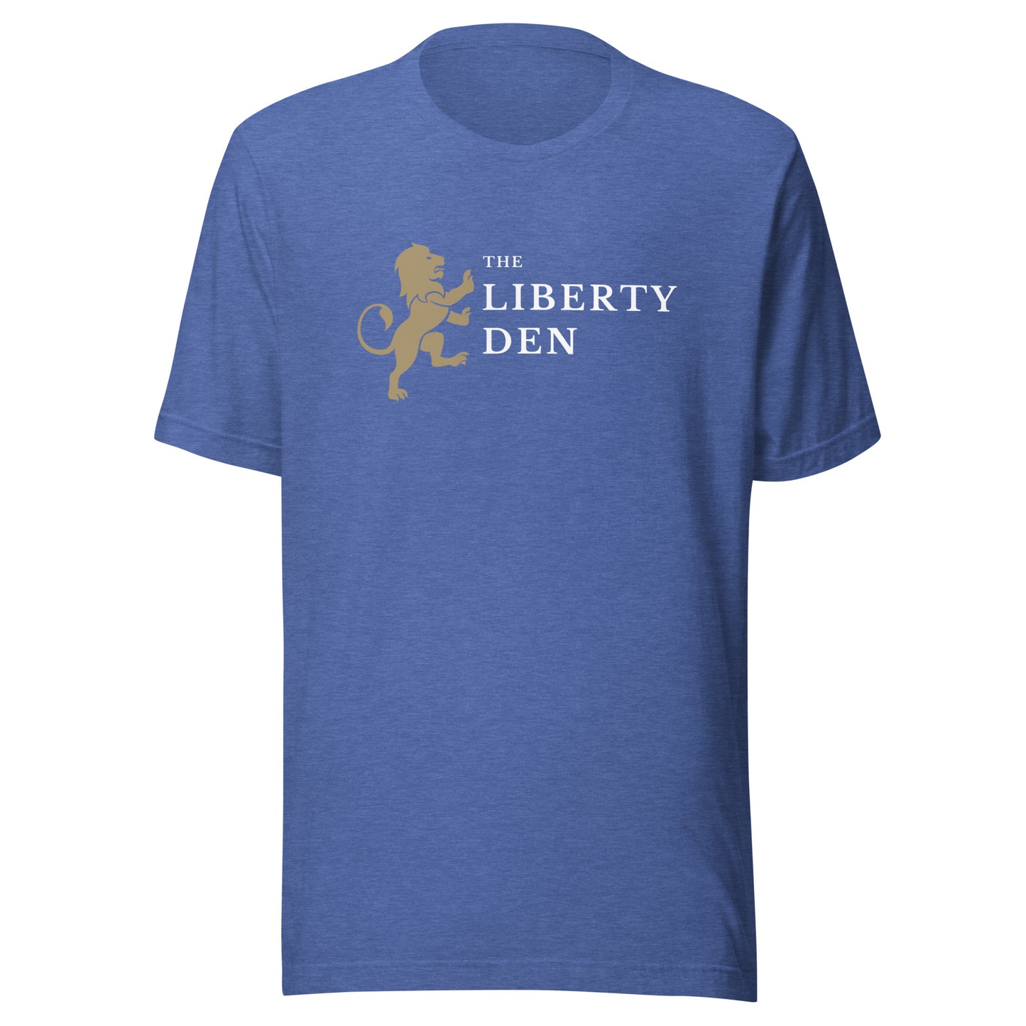 The Liberty Den Unisex t-shirt (light logo)