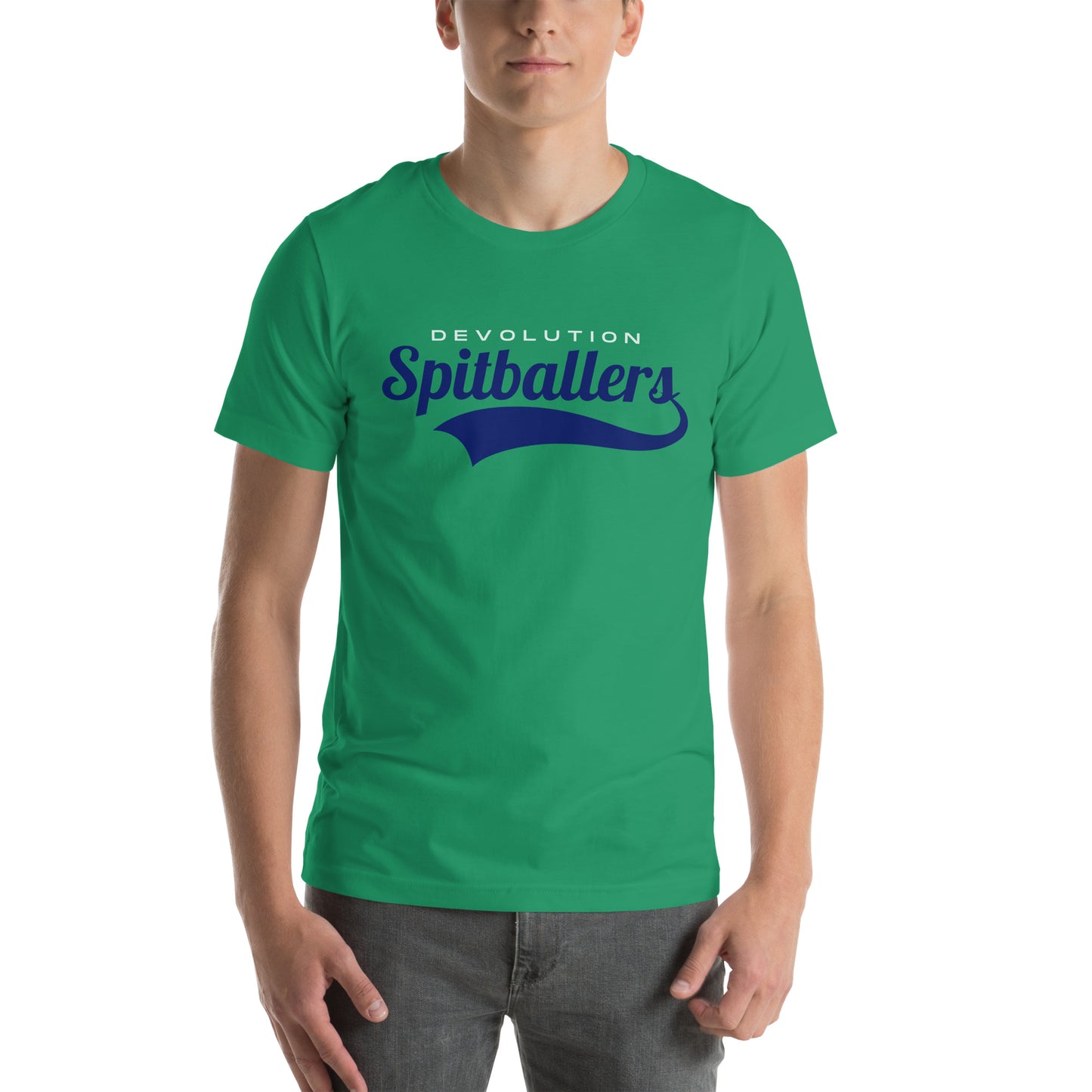 Spitballers Unisex t-shirt (blue logo)