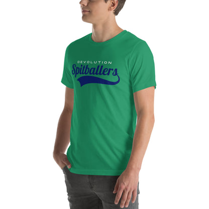 Spitballers Unisex t-shirt (blue logo)