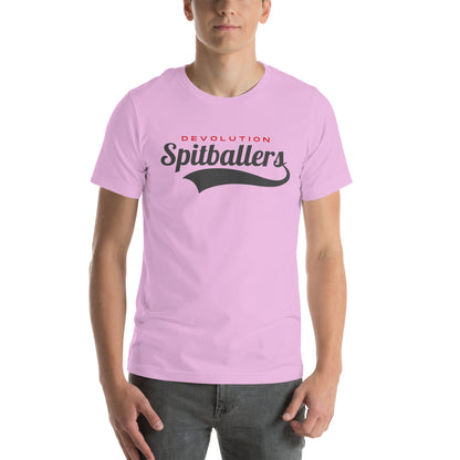 Spitballers Unisex t-shirt (dark logo)