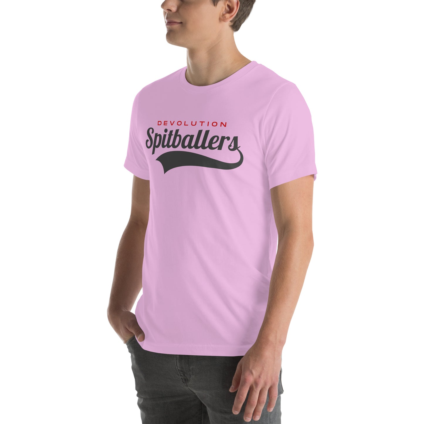 Spitballers Unisex t-shirt (dark logo)