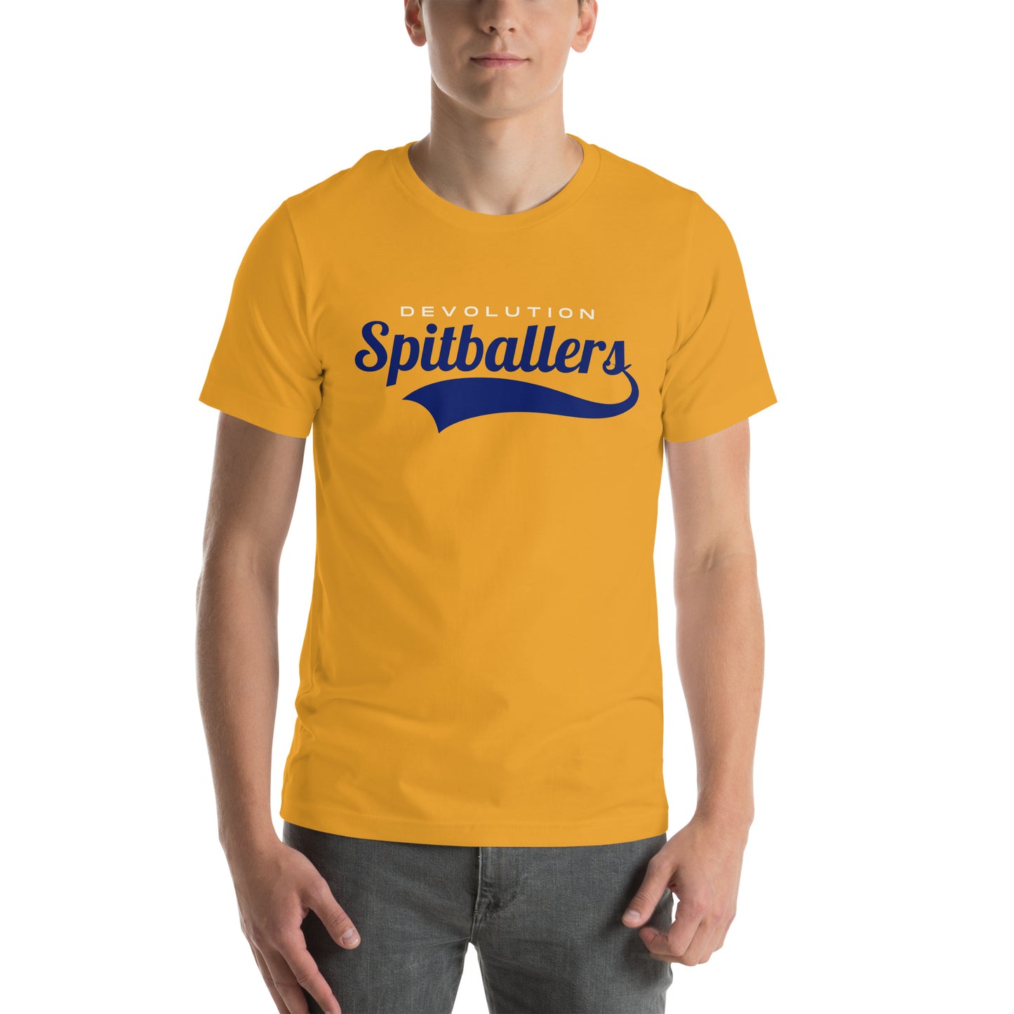 Spitballers Unisex t-shirt (blue logo)