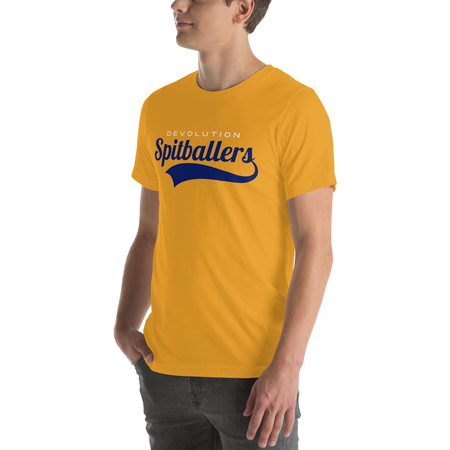 Spitballers Unisex t-shirt (blue logo)