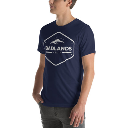 Badlands Hexagon Unisex T-Shirt with white logo