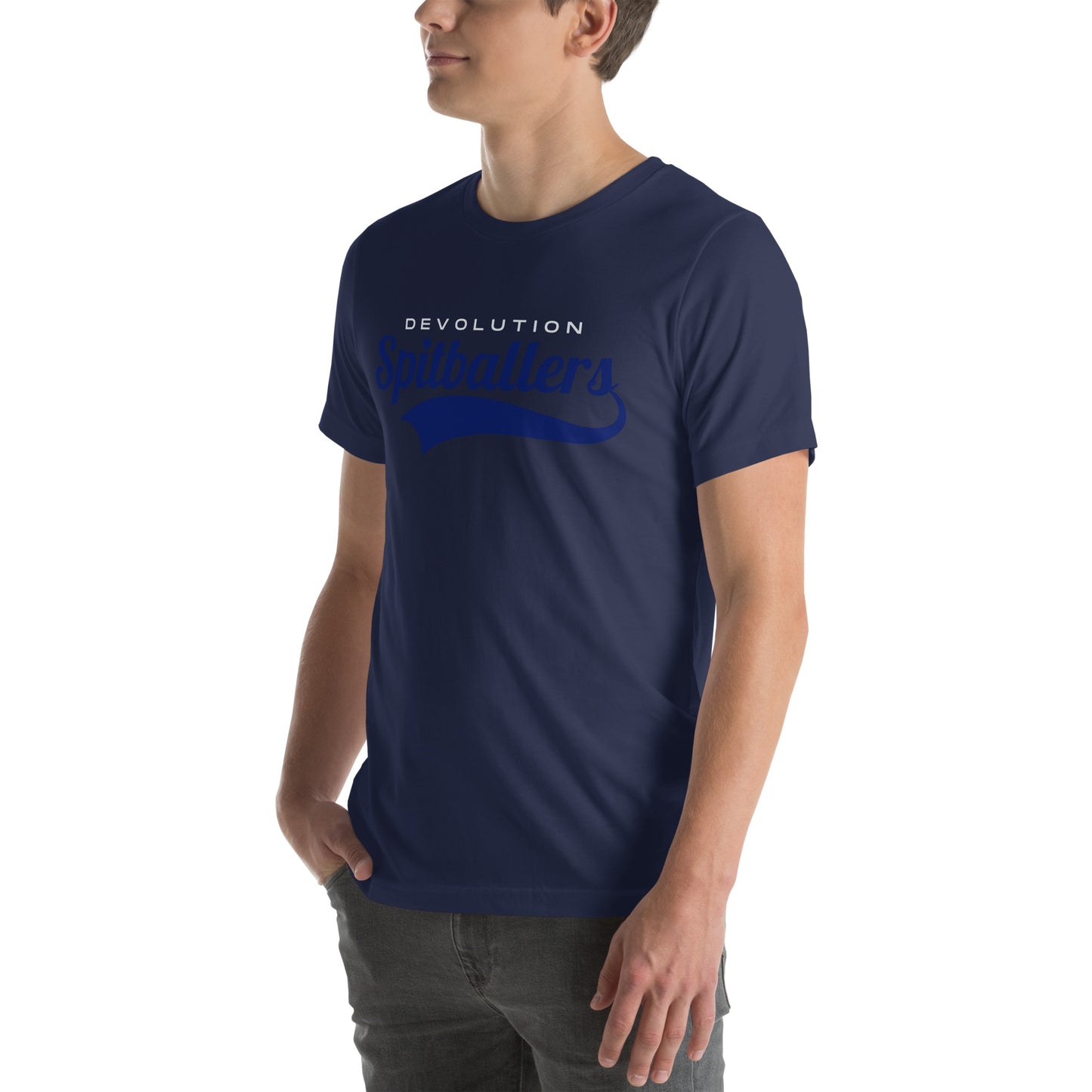 Spitballers Unisex t-shirt (blue logo)