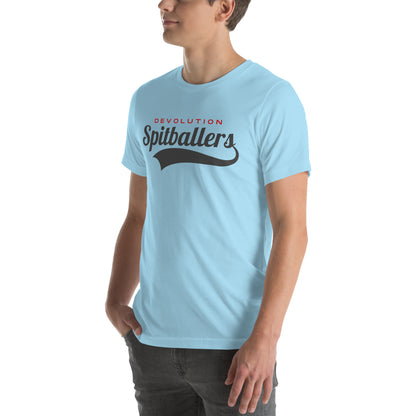 Spitballers Unisex t-shirt (dark logo)