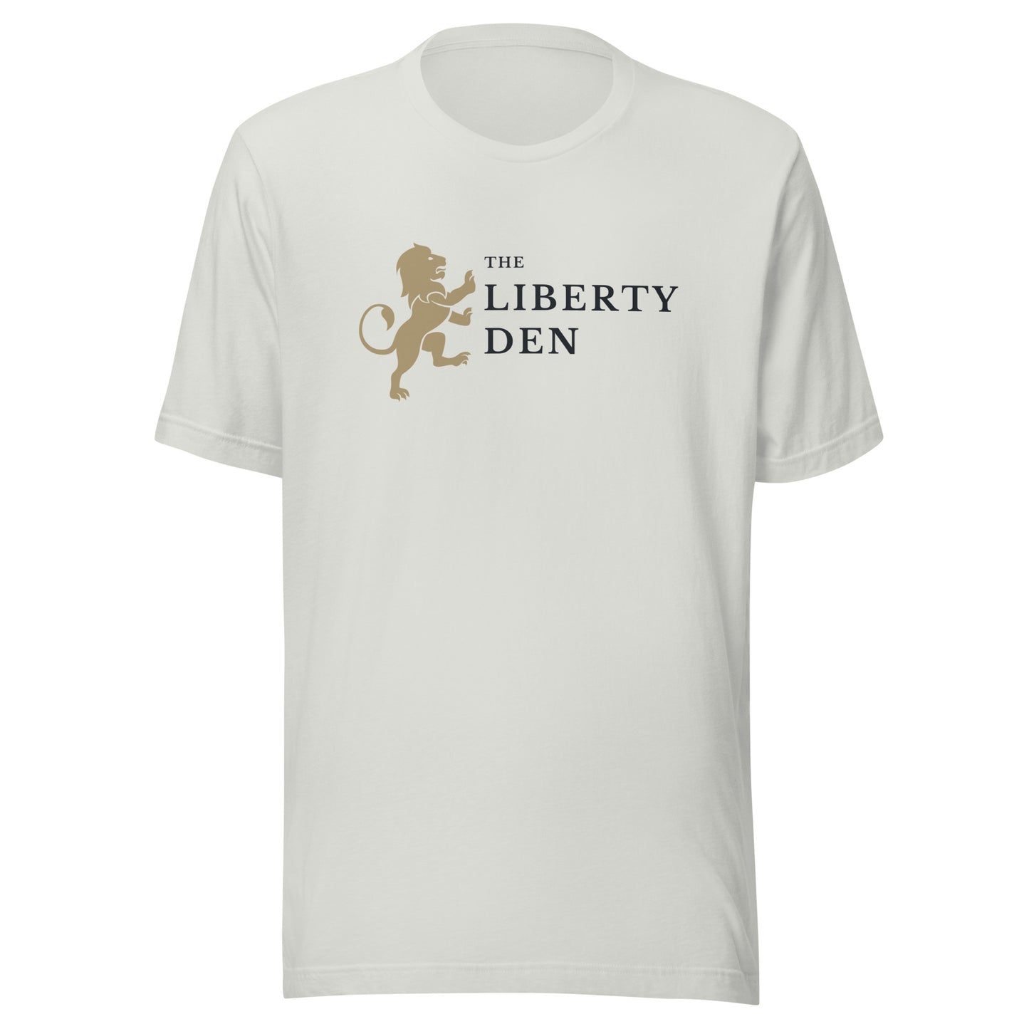 The Liberty Den Unisex t-shirt (dark logo)