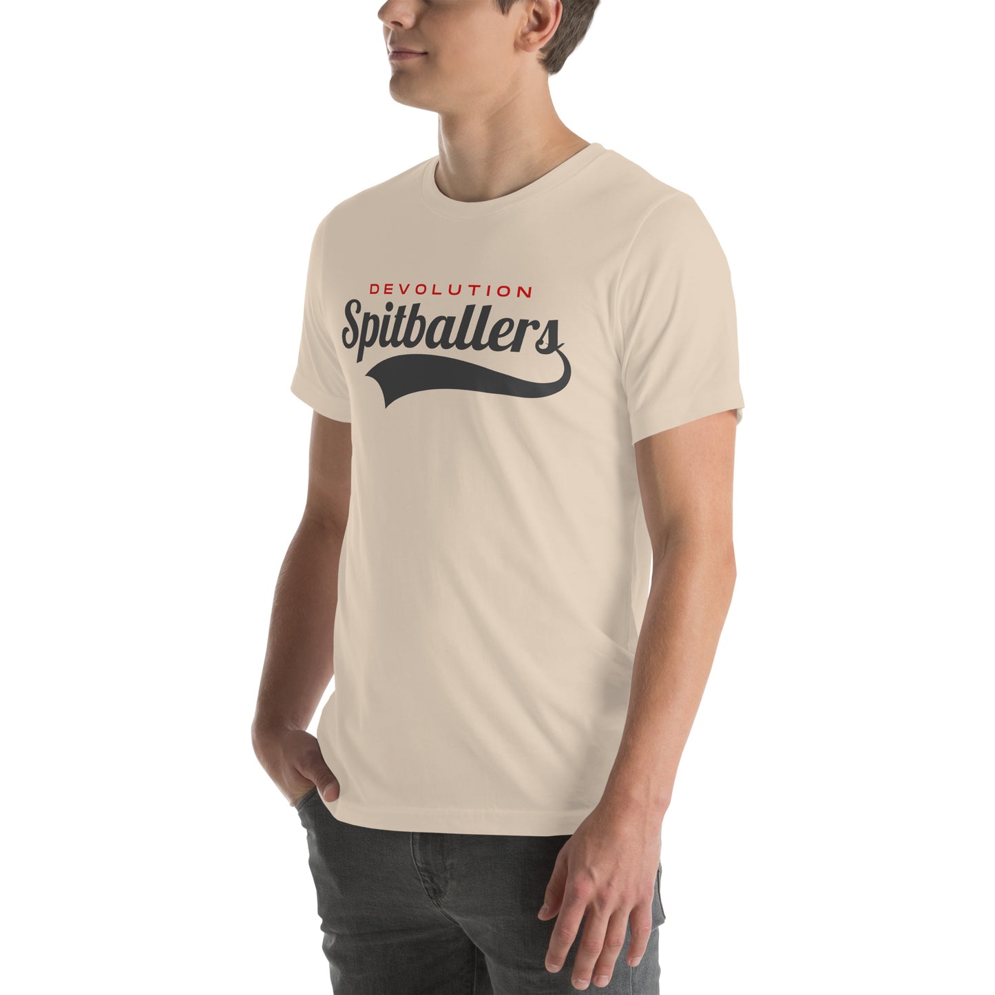 Spitballers Unisex t-shirt (dark logo)