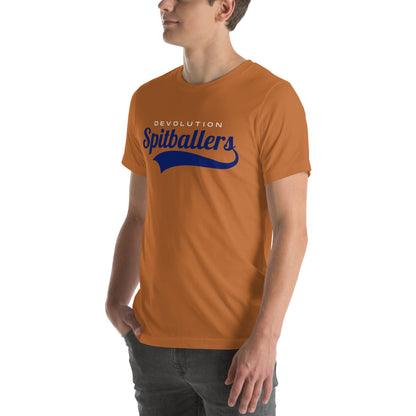 Spitballers Unisex t-shirt (blue logo)