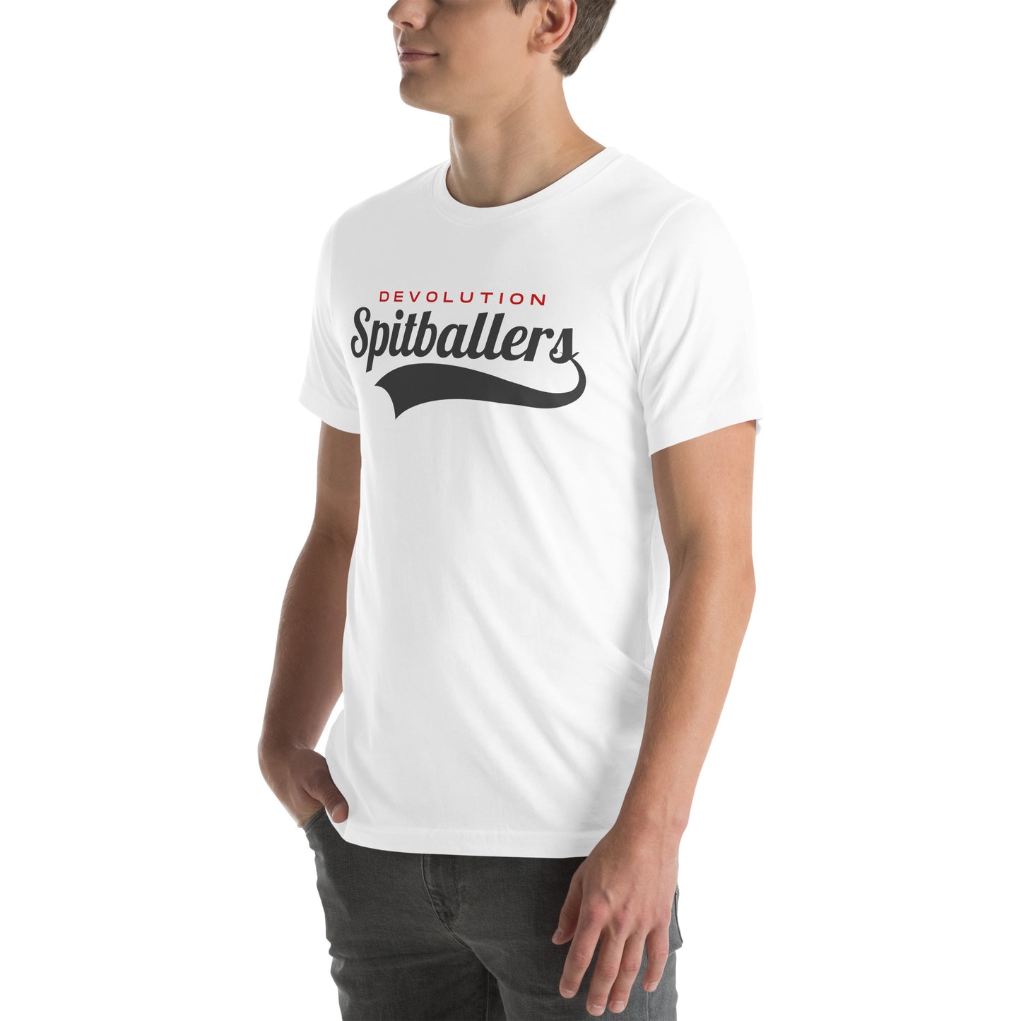 Spitballers Unisex t-shirt (dark logo)