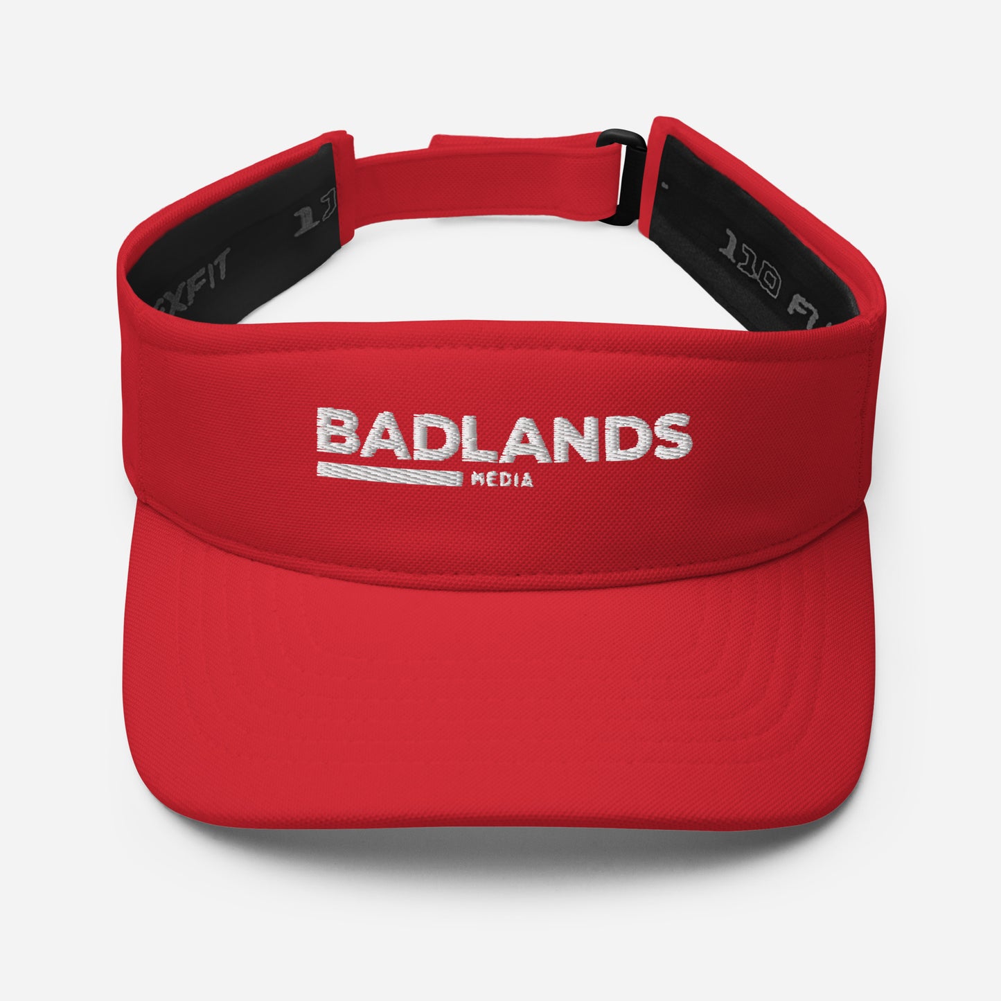 Badlands Media Visor (White Banner)