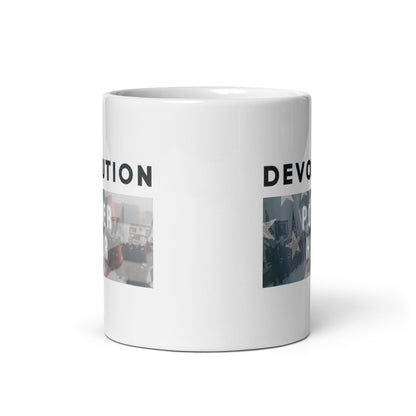 Devolution Power Hour White glossy mug