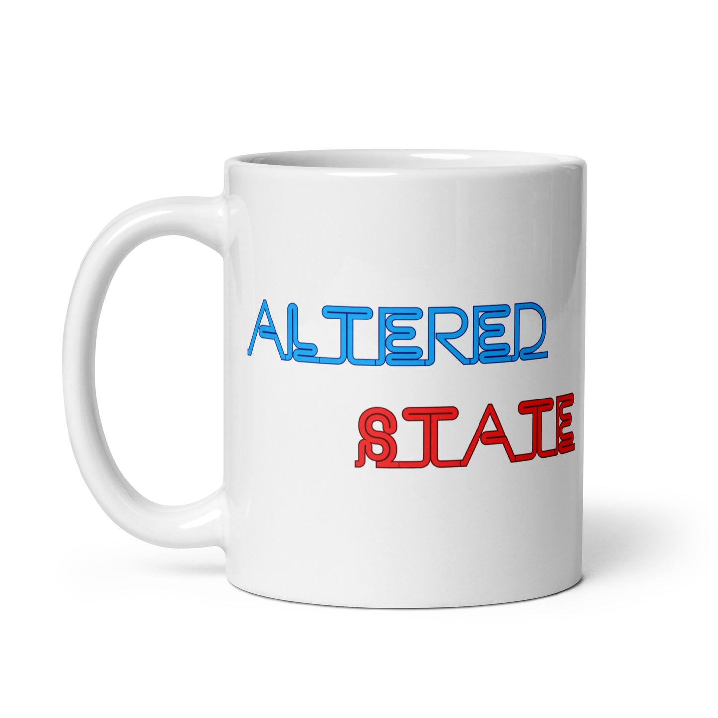 Altered State White glossy Mug