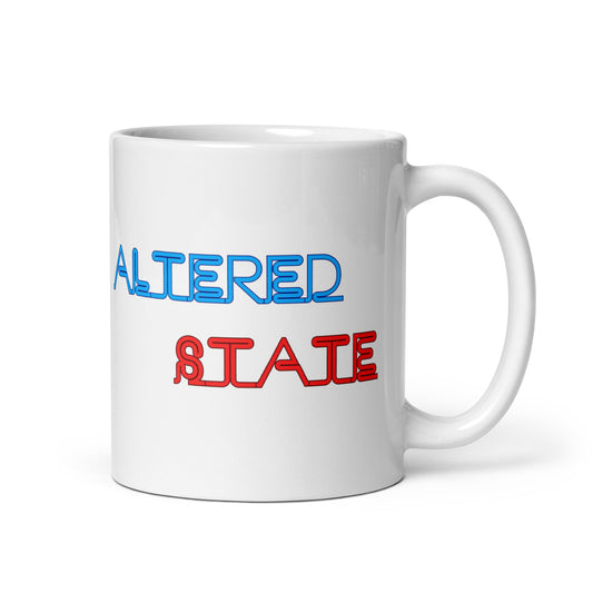 Altered State White glossy Mug