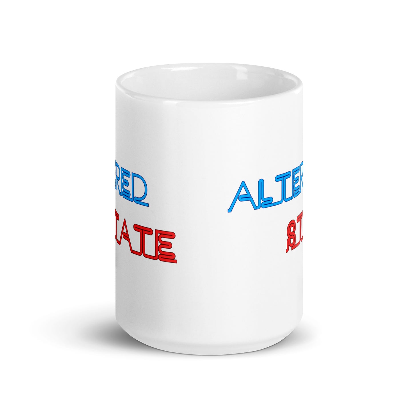 Altered State White glossy Mug