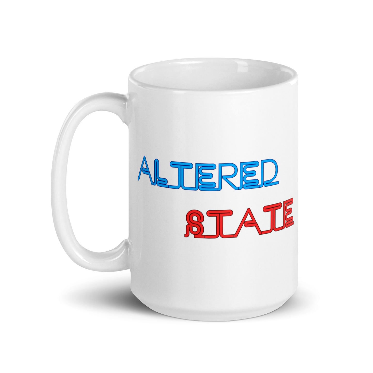 Altered State White glossy Mug