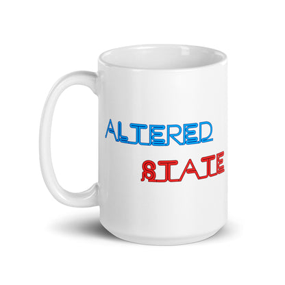 Altered State White glossy Mug