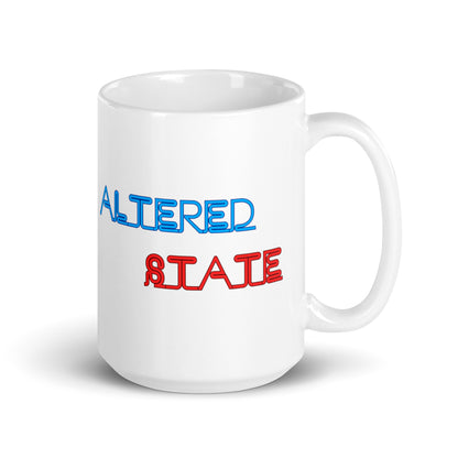 Altered State White glossy Mug