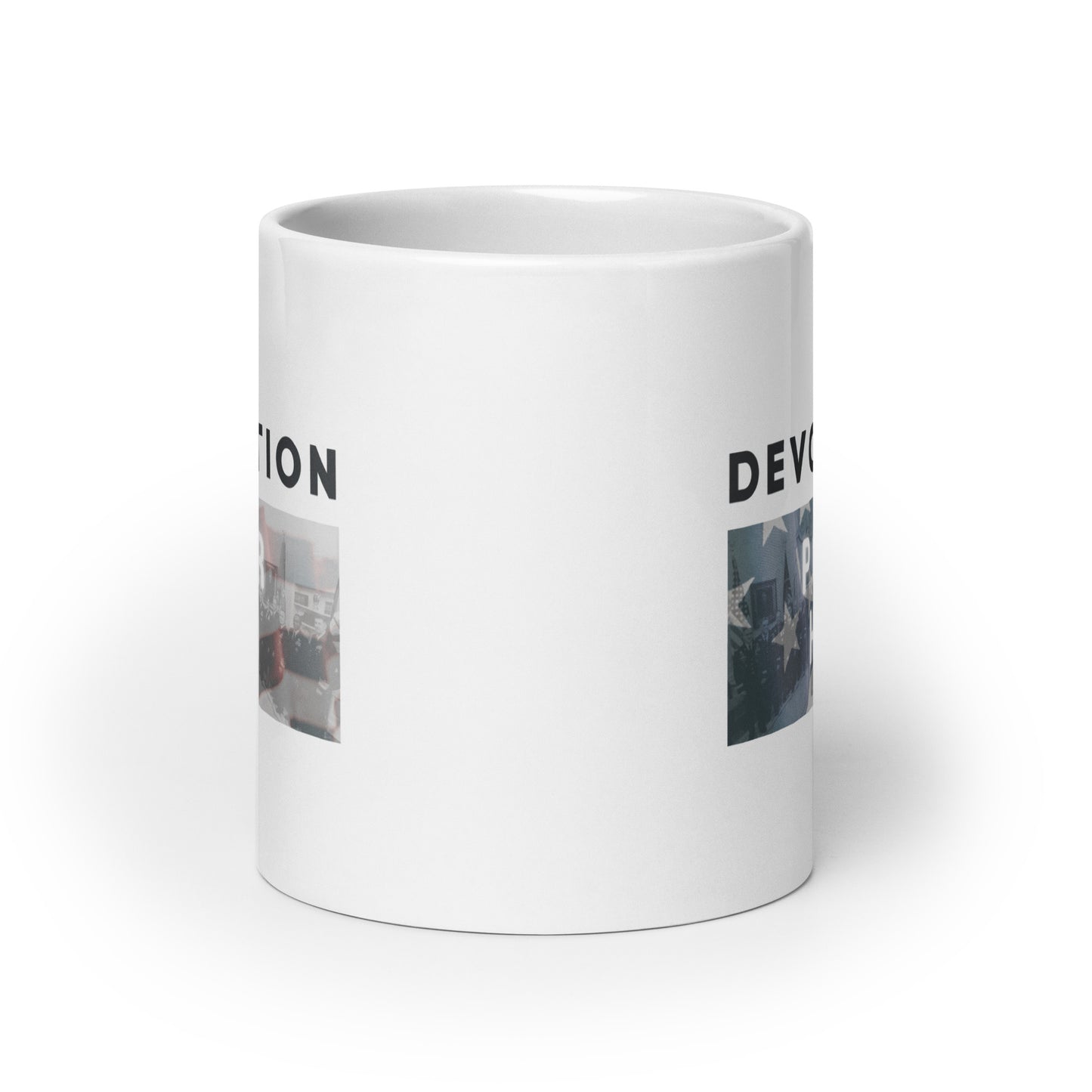 Devolution Power Hour White glossy mug