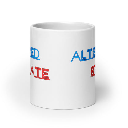 Altered State White glossy Mug