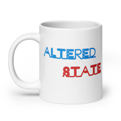 Altered State White glossy Mug