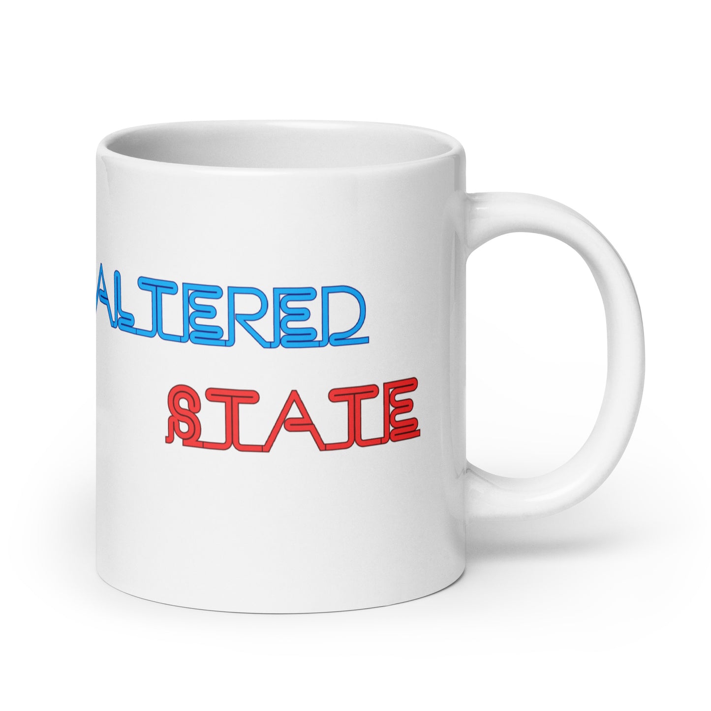 Altered State White glossy Mug