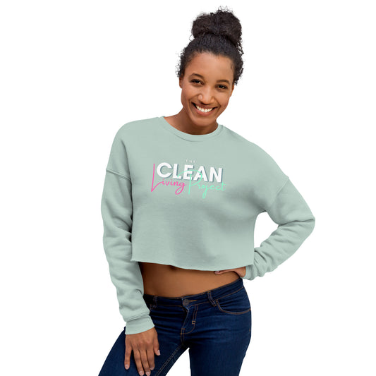 The Clean Living Project Cropped Sweatshirt