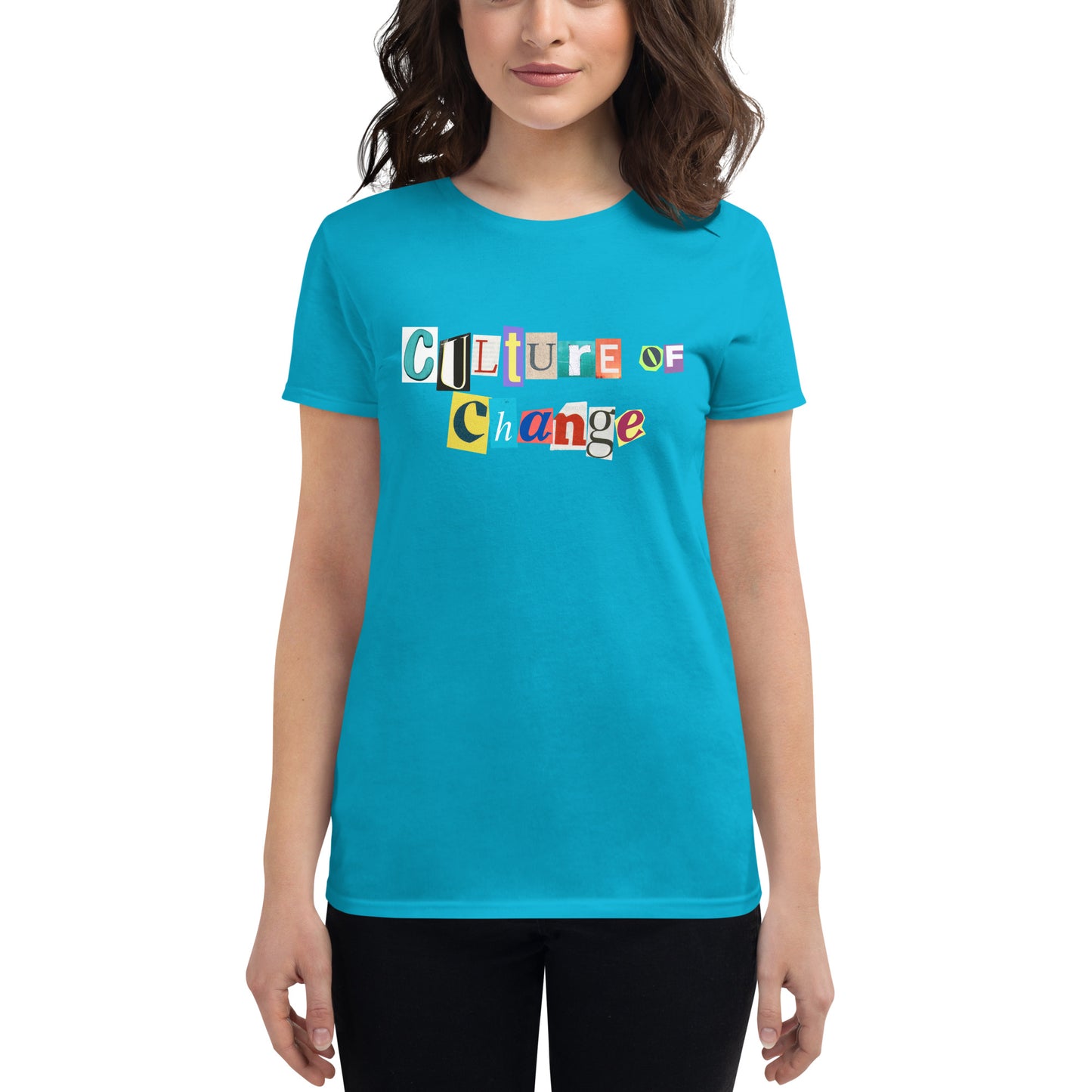 Culture of Change Women's short sleeve t-shirt