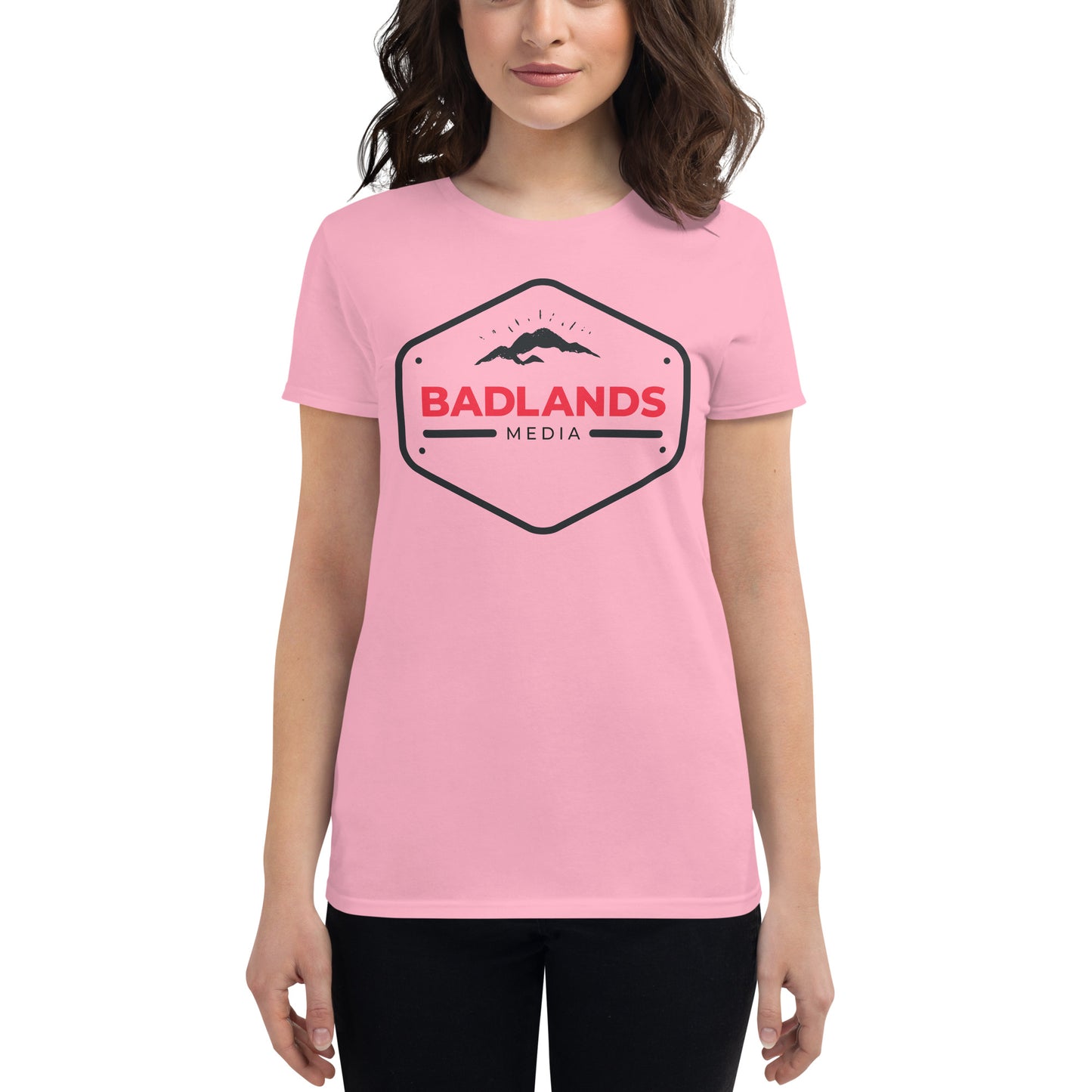 Badlands Women's Fitted Short Sleeve T-Shirt