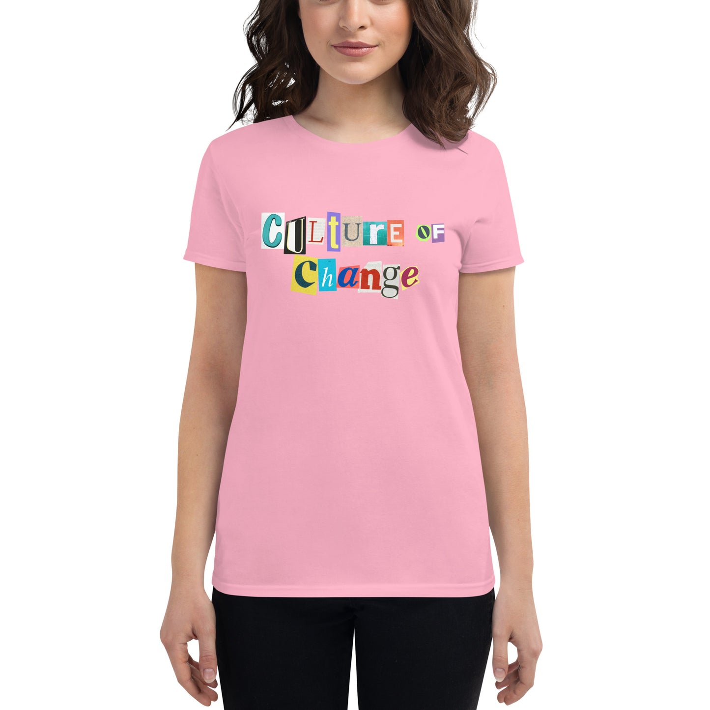 Culture of Change Women's short sleeve t-shirt