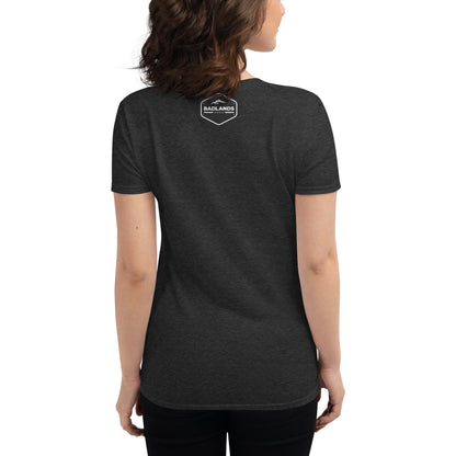 The Liberty Den Women's short sleeve t-shirt (light logo)