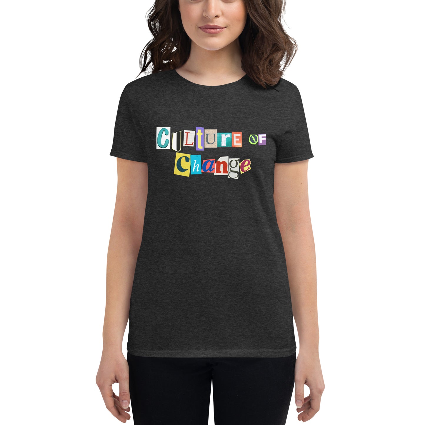 Culture of Change Women's short sleeve t-shirt