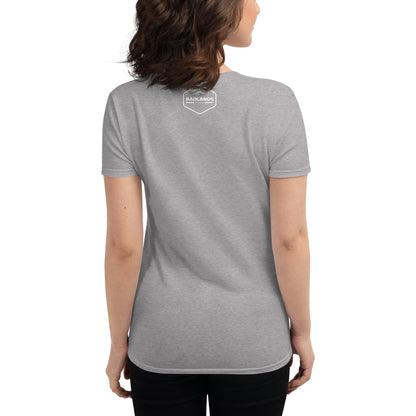 The Liberty Den Women's short sleeve t-shirt (light logo)