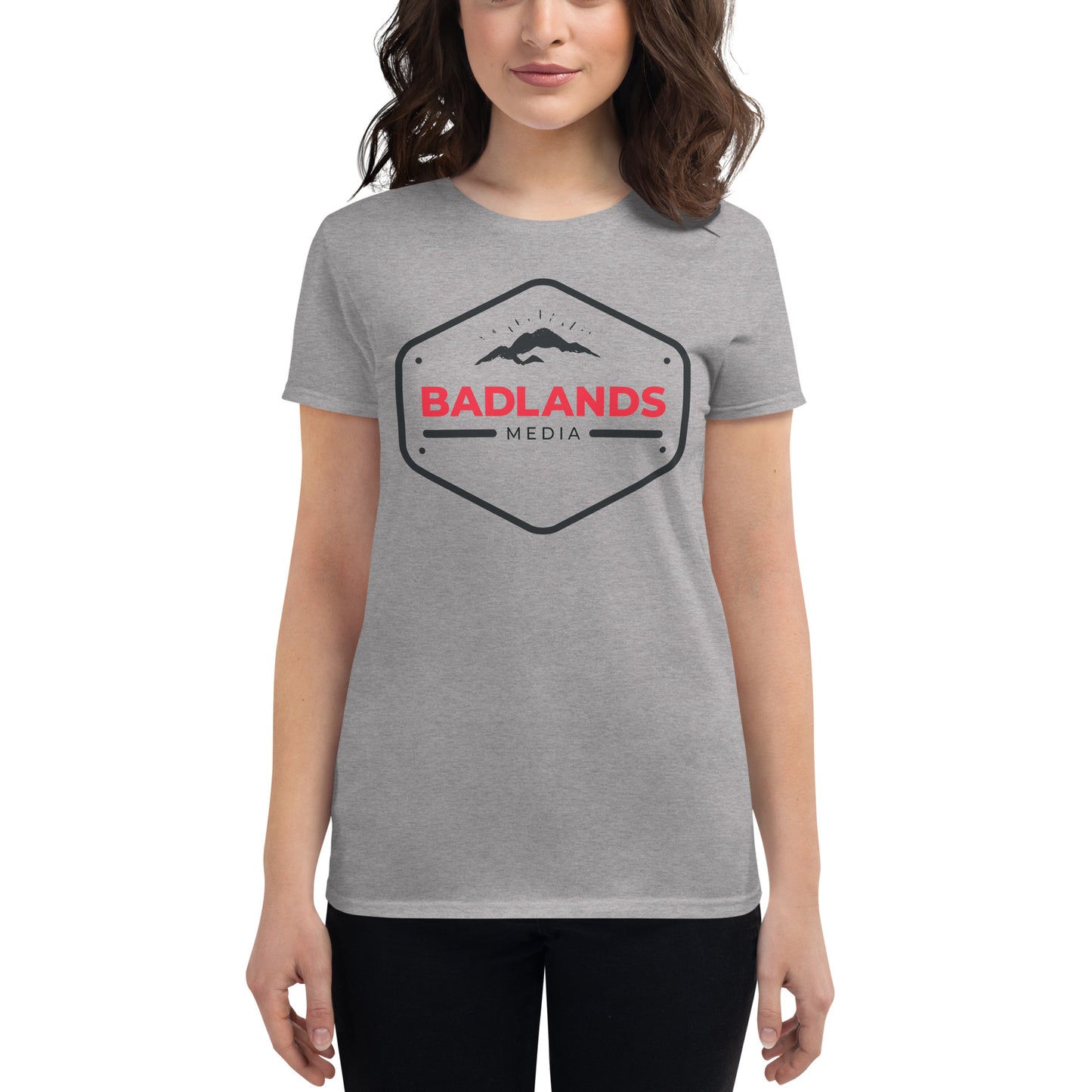 Badlands Women's Fitted Short Sleeve T-Shirt