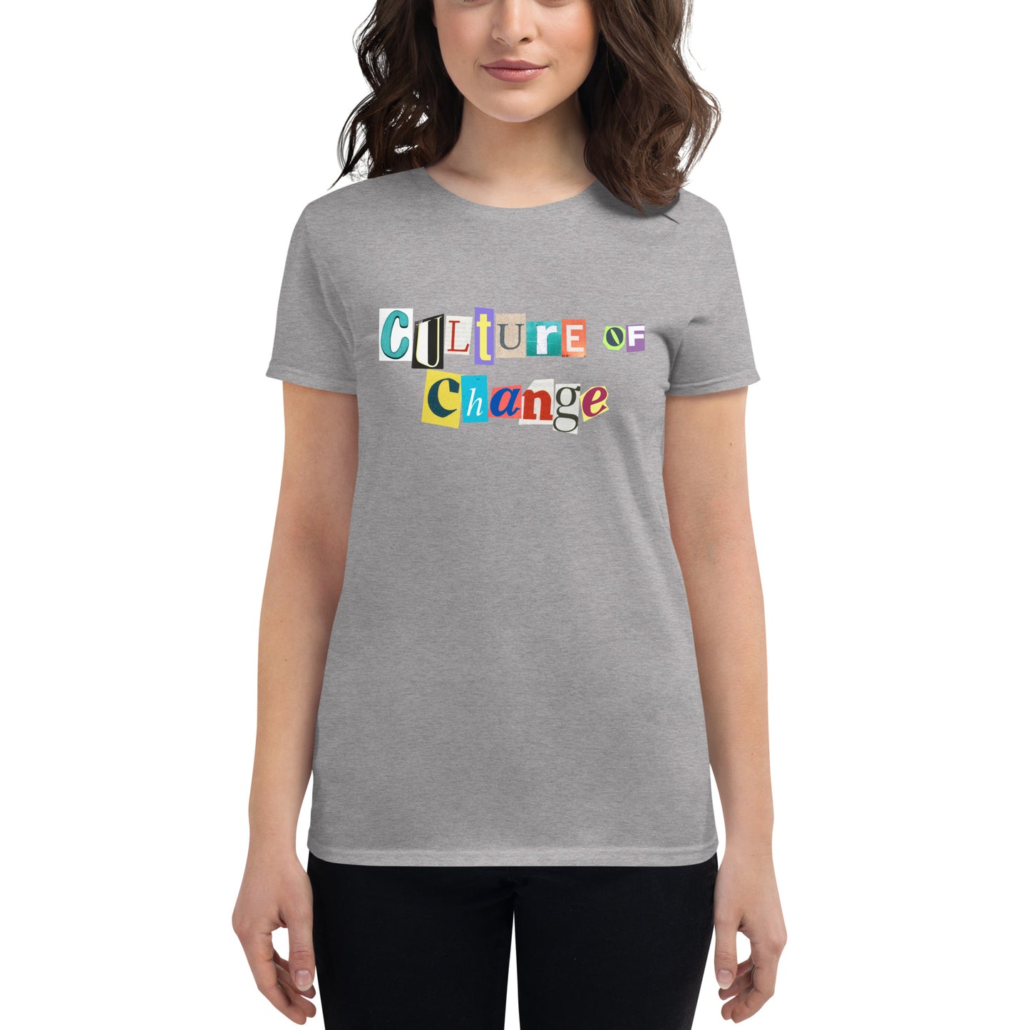 Culture of Change Women's short sleeve t-shirt