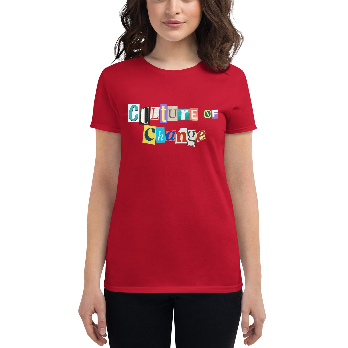 Culture of Change Women's short sleeve t-shirt