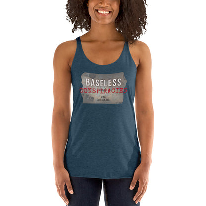 Baseless Conspiracies Women's Racerback Tank