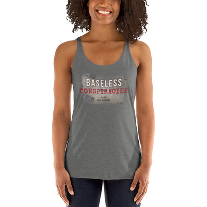 Baseless Conspiracies Women's Racerback Tank